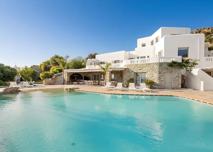 Villa Myker Estate I 8-bdr, Luxury, Seaview, Pool *