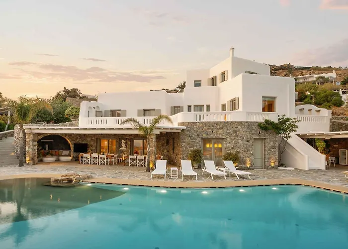 Myker Estate I 8-bdr, Luxury, Seaview, Pool *